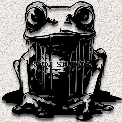 tree frog wall art garden amphibian home decor