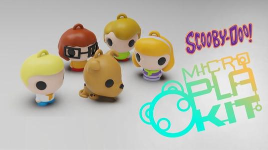 Scooby-Doo! Set (MicroPlaKit Series)