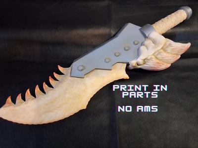 The Charnel Fang bone blade