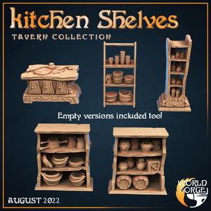 Kitchen Shelves