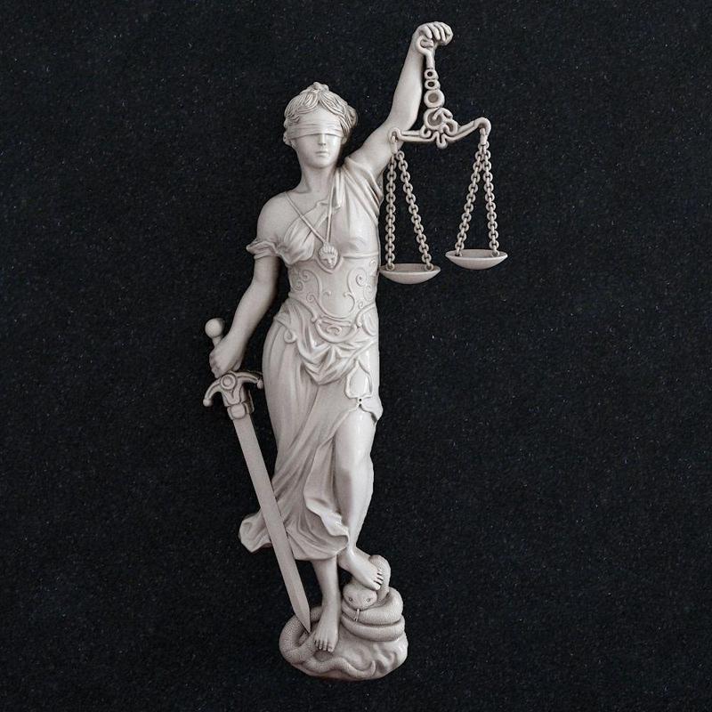 Statue of the law of Themis