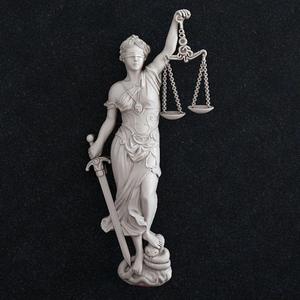 Statue of the law of Themis