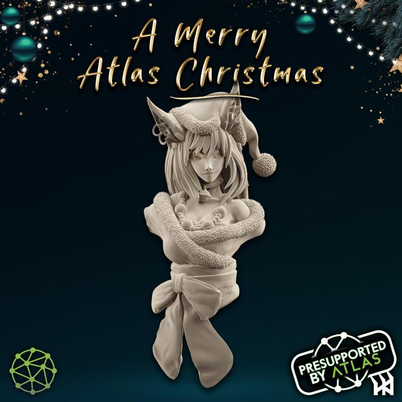 CHRISTMAS: Santa Alanna Bust