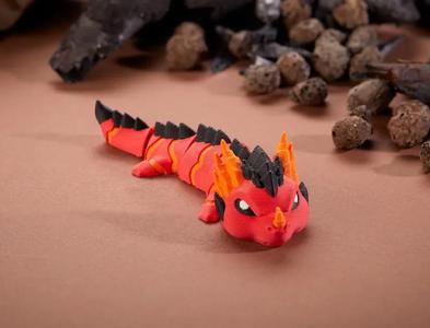 Magma Dragon – Articulated Figure