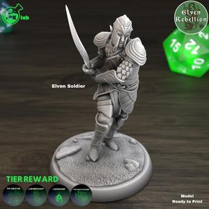 Elven Soldier (C)