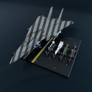 F-14 Tomcat Missiles Pack STL Files for 3D Printing | Assembly Model