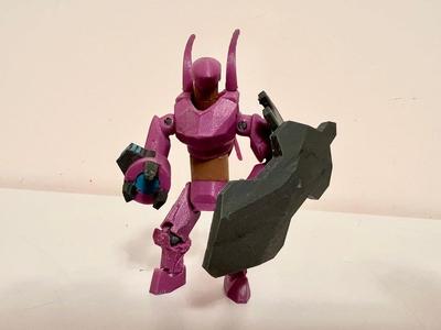 Halo Hunter Action Figure (Megaconstrux Compatible)