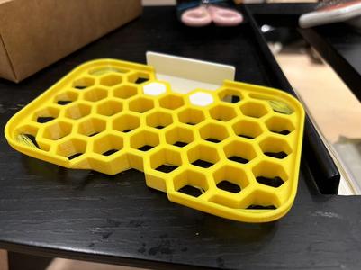 Kitchen Honeycomb Sponge Holder