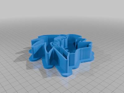 Logan the Cartoon Face Cookie Cutter