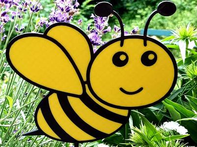 Flower Bee Pin