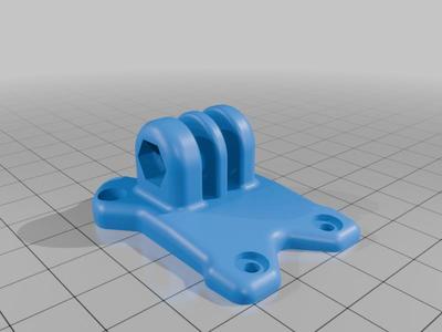 Mark v4 clone 7" GoPro mount