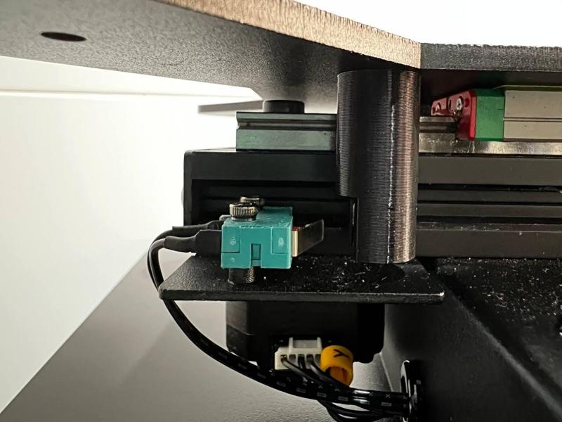 Y Endstop KP3s Pro Linear rails
