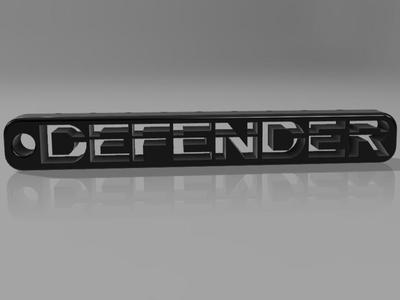 Defender Keychain