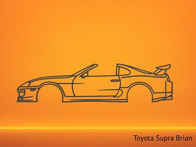 Toyota Supra Fast and Furius Brian