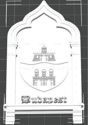 Budapest plate 2d easy, fast