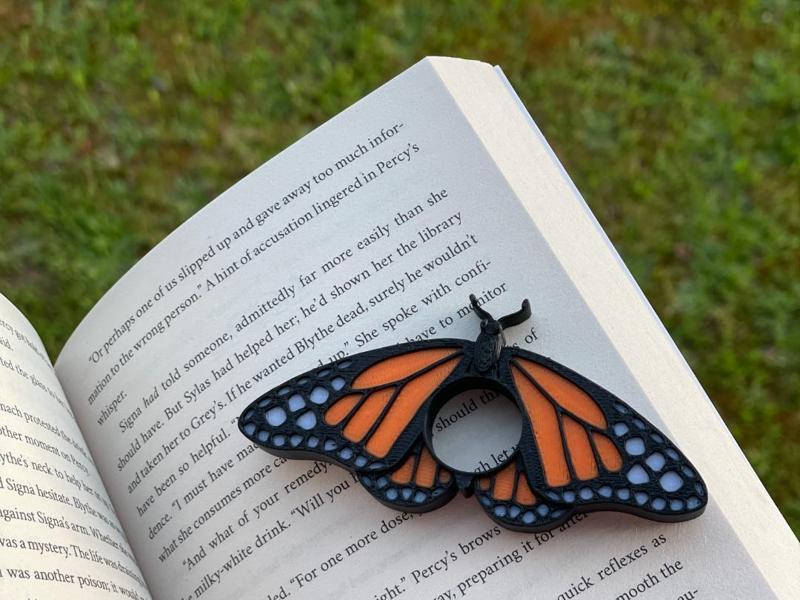 Monarch Butterfly Page Holder