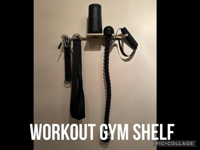 Workout Gym Shelf