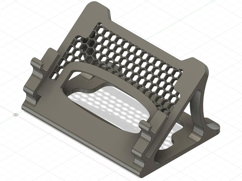 Macbook and IPad holder