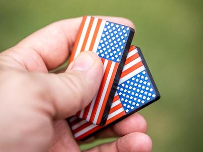 American Flag Fidget Slider – 4th of July Edition