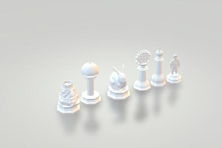 Chess set - Ankara city theme
