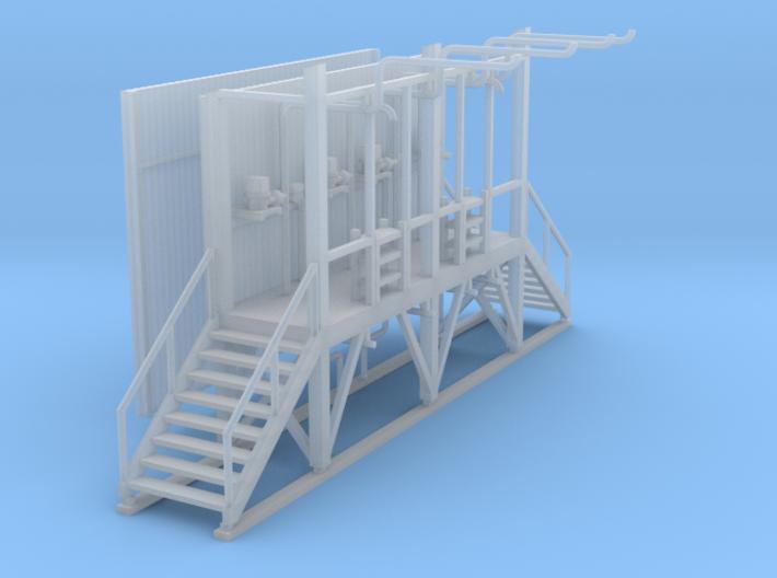 N Scale - Truck Filling Station
