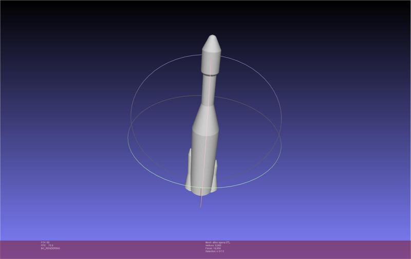 Atlas Agena Rocket Printable Board Game Scale Space Race Micro Miniature