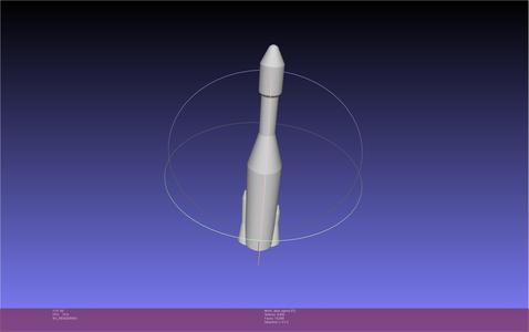 Atlas Agena Rocket Printable Board Game Scale Space Race Micro Miniature