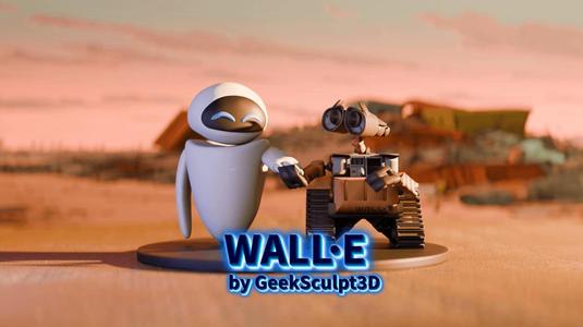 WALL-E & EVE Figurine – A Tribute to Timeless Love