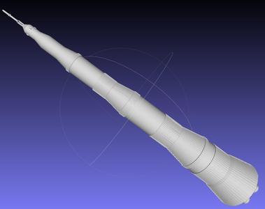 Saturn 8 Apollo Direct Ascent Alternative Moonrocket