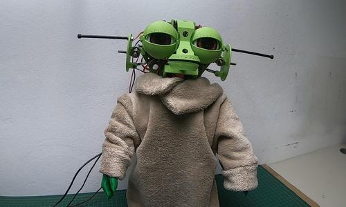 Animatronic baby Yoda