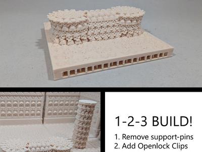 Big skull altar (OpenLOCK system) Supportless
