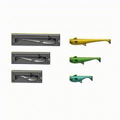 3D Printable Lure Molds – 55mm / 75mm / 100mm Sizes