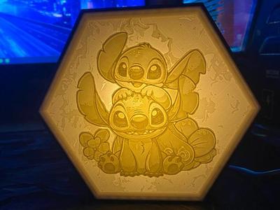 Night lamp  - Stitch