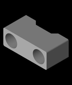 HMG7 Dragonfly BMS Bowden Hotend Standoff.stl