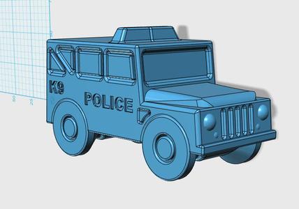 Police SUV K9 (approved scale)