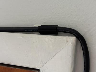 Discreet Extension Cord Holder
