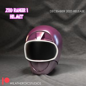 Zeo Ranger I Helmet [Custom Design]