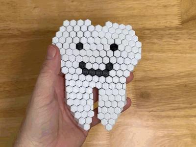 Smiling Molar Hex Fidget