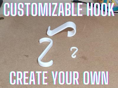 Fully customizable S-hook