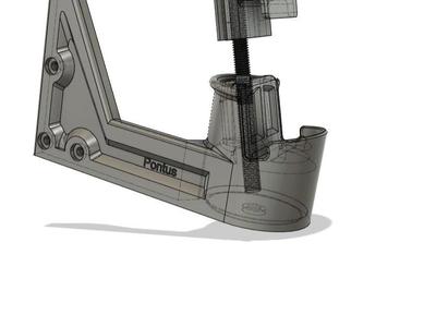 Fiat Ducato cup and phone holder