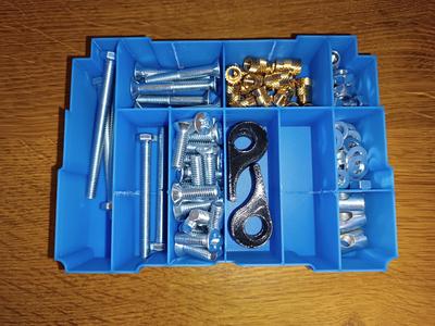 10x screw register inlay for Systainer T-Loc Mini