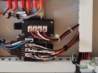 FAN SPLITTER PCB CASE FOR DIN RAIL BRACKET