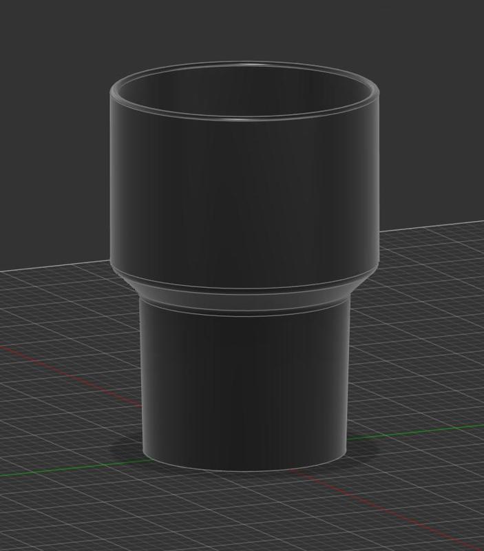 Yeti 80mm cup extender for car