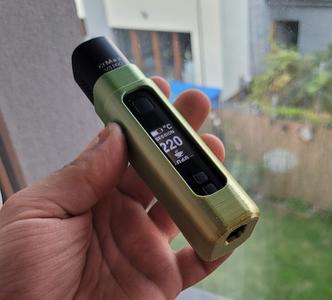 XMax v3 Pro carry case with screen and USB openings