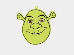 shrek key chain