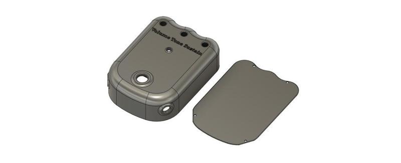 Nuclear Fish Guitar Pedal Enclosure
