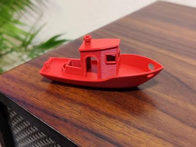 Realistic Benchy