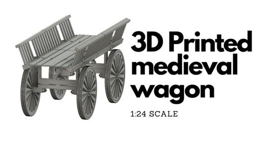 1:24 Medieval Wagon Build Kit