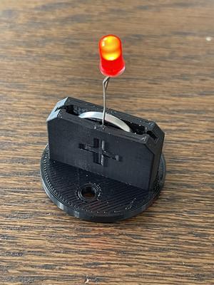 CR2032 holder  - tealight led
