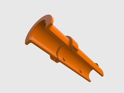 Prusa MK 2kg spool holder extender STRONG click system